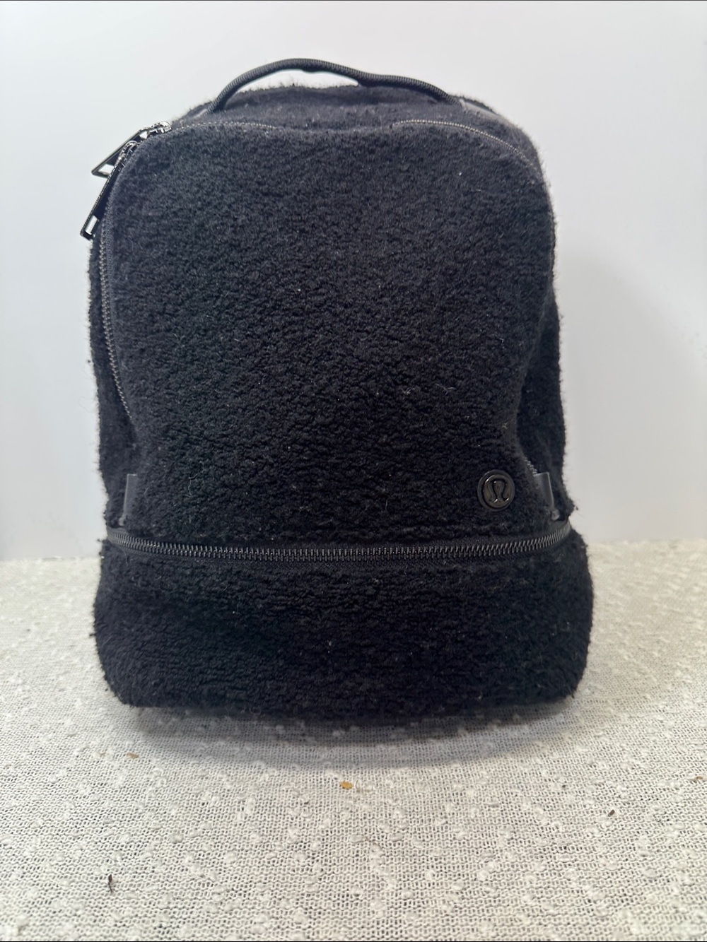 Lululemon City Adventurer Backpack Sherpa Fleece 10L Color Black